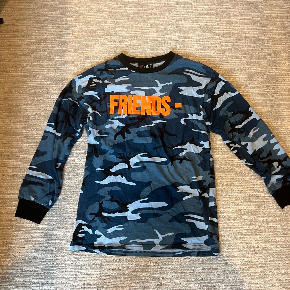 Vlone Camo Long Sleeve
